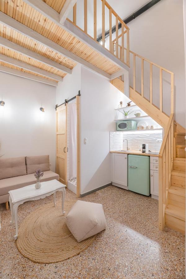 Apartamento Stoa Kairi Loft A Atenas Exterior foto